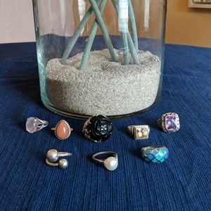 Sterling silver rings